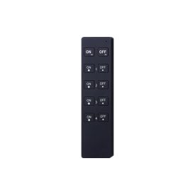   OPTONICA  4 CSATORNÁS TÁVIRÁNYÍTÓ  EGYSZÍNŰ SZALAGHOZ  RF 2.4G RU4  Fekete  6341