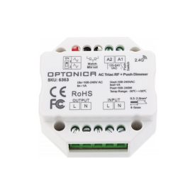   Optonica LED S1-B Triac RF Controller 100-240VAC 1A 1 csatornás  6363