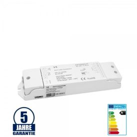   LED vezérlő V5; 12-24V DC; 5*5A, Max 25A; 300W/600W(12V/24V)