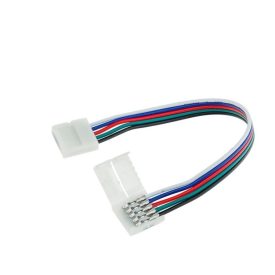   Optonica Rugalmas vezetékes toldó RGB+W led szalaghoz 5 érintkezős  / AC6618