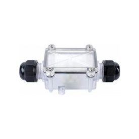   Optonica 2 utas fedeles átlátszó kötődoboz reflektrokhoz 250/450V 16/24A IP68 6647