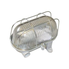 Kanlux Hajólámpa Milo, ovális, fém rácsos (E27/60W)