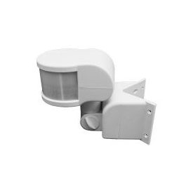 LED PIR mozgásérzékelő IP44 300 ° fehér