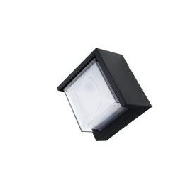   OPTONICA LED 12W fali lámpa rombusz "le" fekete IP65 semleges fehér/ 7531