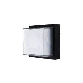   OPTONICA LED 15W  fali lámpa Rhombus Black IP65 meleg fehér 7534