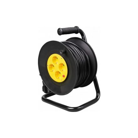 25M kábeltekercs 4 foglalat 16A /7623