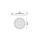 Optonica UFO LED High Bay 100W 4000K 10000lm 120° IP65 – 8242