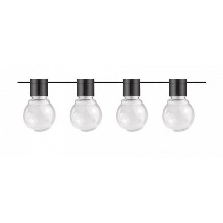 Optonica Kültéri napelemes lámpák -átlátszór- G50 7M 20db- 9095