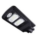 Optonica napelemes utcai LED lámpa akkumulátorral 10W 1200lm 6000K hideg fehér IP65 120º 9127