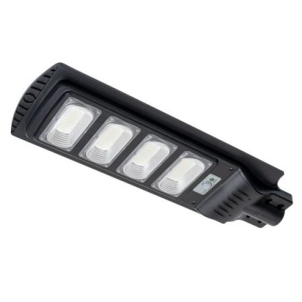 Optonica napelemes utcai LED lámpa akkumulátorral 18W 2400lm 6000K hideg fehér IP65 120º 9129