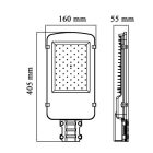 Optonica utcai LED lámpa 50W 5000lm 6000K hideg fehér IP65 120° 9172