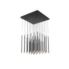 EUROLAMP ARTE ILLUMINA CASCADE Függesztett lámpatest beépített LED 72W 800X1500mm Fekete