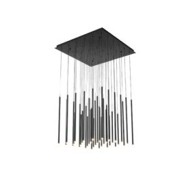   EUROLAMP ARTE ILLUMINA CASCADE Függesztett lámpatest beépített LED 72W 800X1500mm Fekete