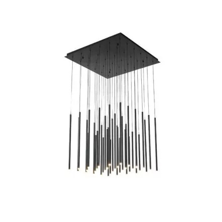 EUROLAMP ARTE ILLUMINA CASCADE Függesztett lámpatest beépített LED 72W 800X1500mm Fekete
