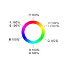 OPTONICA   négy zónás RGB+W LED szalag távirányító / AC6344