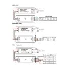 OPTONICA Vezérlő LED szalaghoz RGB, 4A*3 csatorna, DC 12V-144W/ DC 24V-288W/6353