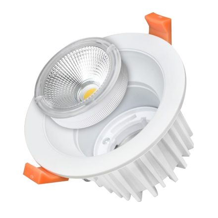 OPTONICA  LED Süllyeszthető spot lámpatest/ 25W / fehér / hideg fehér /CB3241