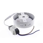 OPTONICA FALON KÍVÜLI LED PANEL / 6W / KÖR / 120mm / hideg fehér/ DL2231