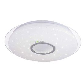   OPTONICA mennyezeti LED lámpa/ Távirányítós /40w/120°/460x80mm/ kör, csillagos/ DL2279