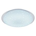 OPTONICA mennyezeti LED lámpa/ Távirányítós /40w/120°/460x80mm/ kör, csillagos/ DL2290