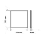 OPTONICA LED PANEL TÁPEGYSÉGGEL/29w/3600lm/600x600/meleg fehér/DL2384
