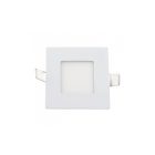 Optonica mini beépíthető négyzet LED panel 3W 150lm 6000K hideg fehér 8,5cm 120° 2444