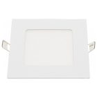 Optonica mini beépíthető négyzet LED panel 6W 360lm 4500K nappali fehér 12cm 120° 2448