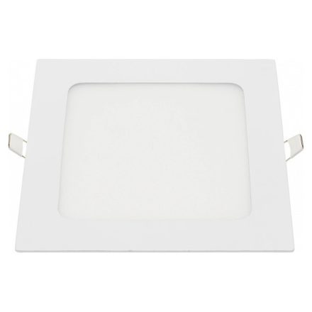 Optonica mini beépíthető négyzet LED panel 12W 840lm 4500K nappali fehér 17cm 120° 2451