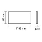 Optonica LED panel 36W 3600lm 4500K nappali fehér 30x120cm 120° UGR<19 2732