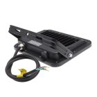 Optonica Premium Line LED reflektor 50W 5000lm 4000K fekete IP65 FL15884