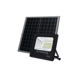   OPTONICA NAPELEMES LED REFLEKTOR  20W   fekete  hideg fehér  FL5462