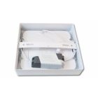 MasterLED 6 W-os falon kívüli meleg fehér, négyzet alakú LED-es mennyezetlámpa