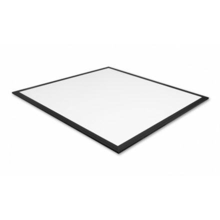 MasterLED 60 x 60-as süllyesztett 40 W-os natúr fehér LED panel fekete kerettel