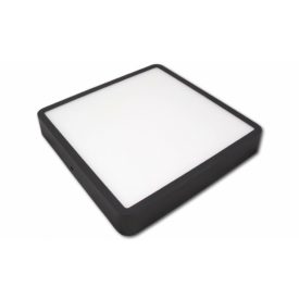   MasterLED Orto 24 W-os négyzet alakú natúr fehér, fekete színű led panel