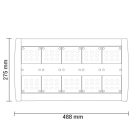 Optonica utca LED lámpa 150W 12500lm 6000K hideg fehér SL9146