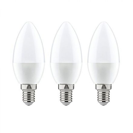 OPTONICA  LED IZZÓ 3db csomag / E14 / 6W / 180°/hideg fehér/ SP1419