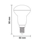 OPTONICA PRÉMIUM LED IZZÓ / E14 / 6W / 180°/ meleg fehér/ SP1758