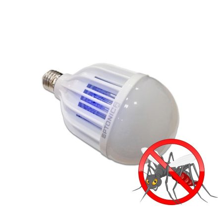 OPTONICA LED IZZÓ elektromos rovarcsapda funkcióval / E27 / 8W+2W /  meleg fehér/ SP1819