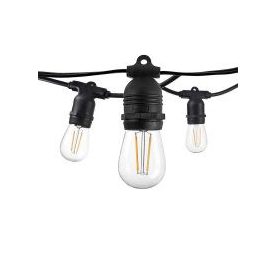   Optonica fix kültéri fényfüzér 15db E27 foglalattal 14,4m IP65 OT5052