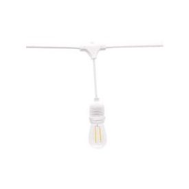   Optonica sorolható  kültéri fényfüzér 15db E27 foglalattal/14.4m/ IP65/OT5053
