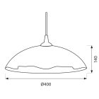 Függeszték FAZZOLETTO ∙ 51319 ∙ FIX ∙ Ø400 MM