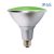 SILVER LED PAR38 15W E27 GREEN