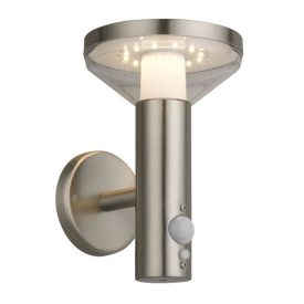   OPTONICA LED Napelemes Mozgásérzékelős Kerti Fali Lámpa /220Lm/2W/meleg fehér/WL9331